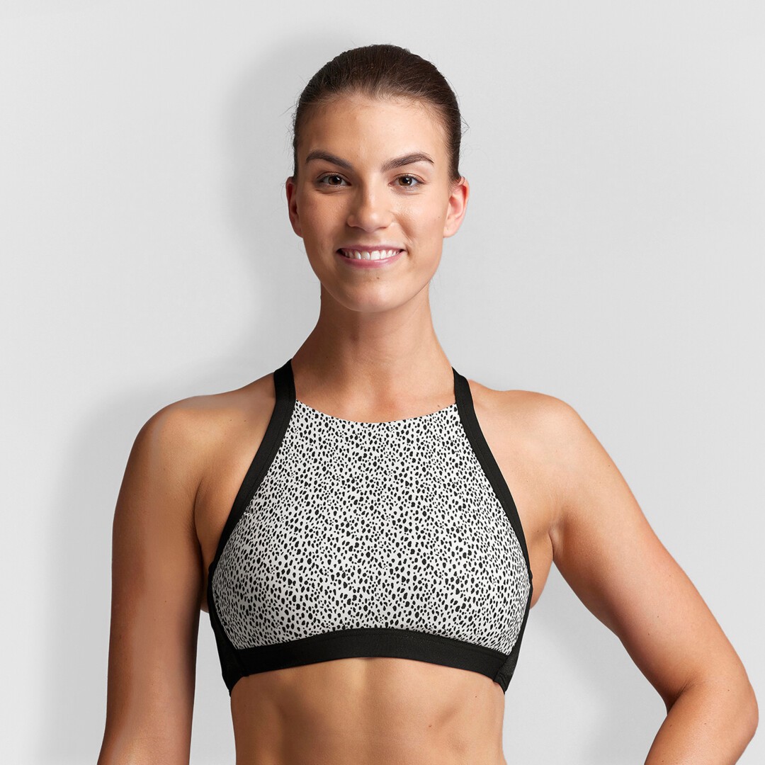 Speckled Ladies Hi Light Swim Top