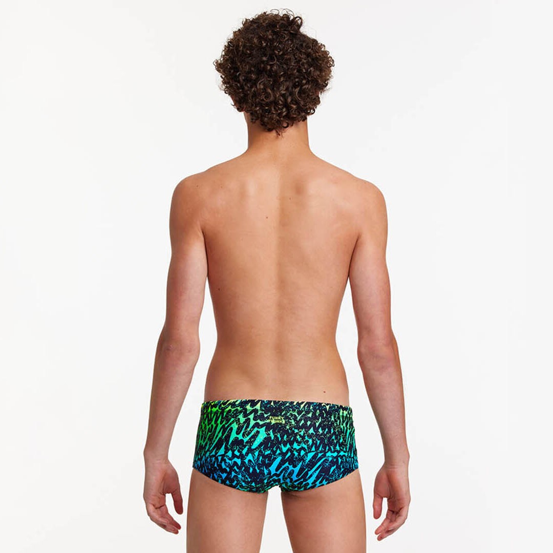 Funky Trunks Classic Swim Trunks Spraying Alive | Boys Swimwear