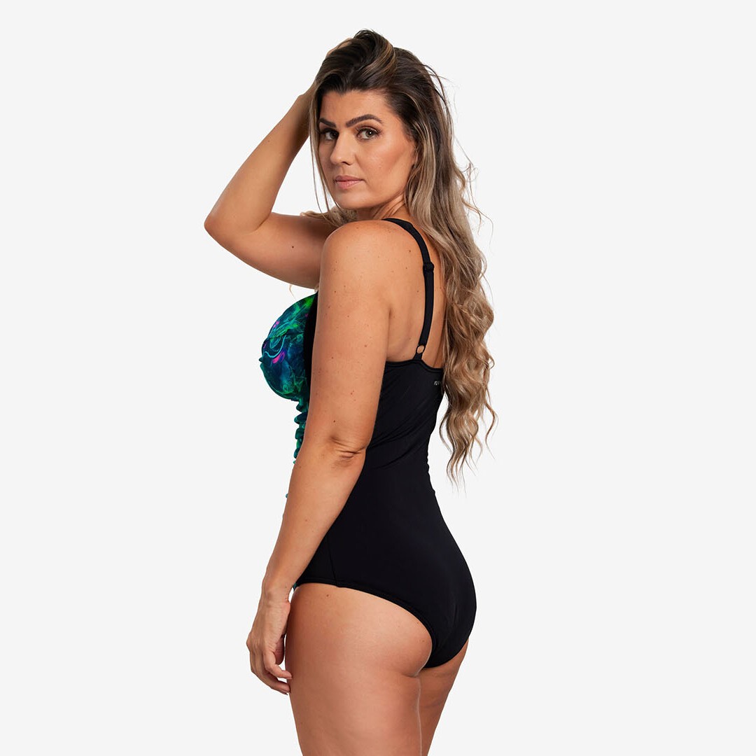 Polar Lights Ladies Ruched One Piece