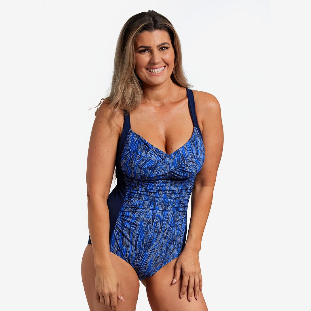 【HI FI FNK】(W) Swan Satin One Piece Vitamin A Women's Serafina One Piece Tank Swimsuit Serafina