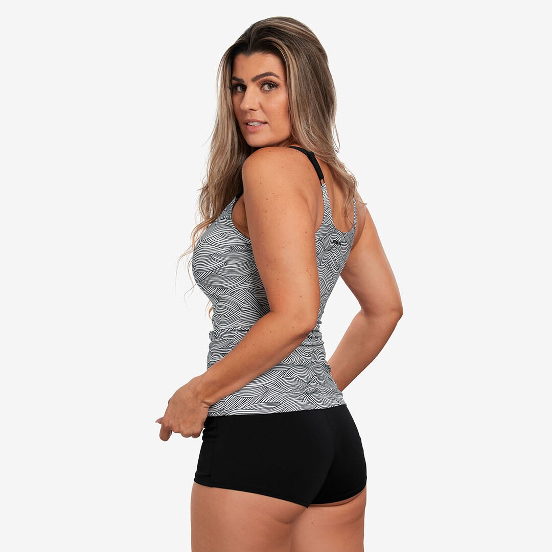 Ice Current Ladies Scoop Neck Tankini