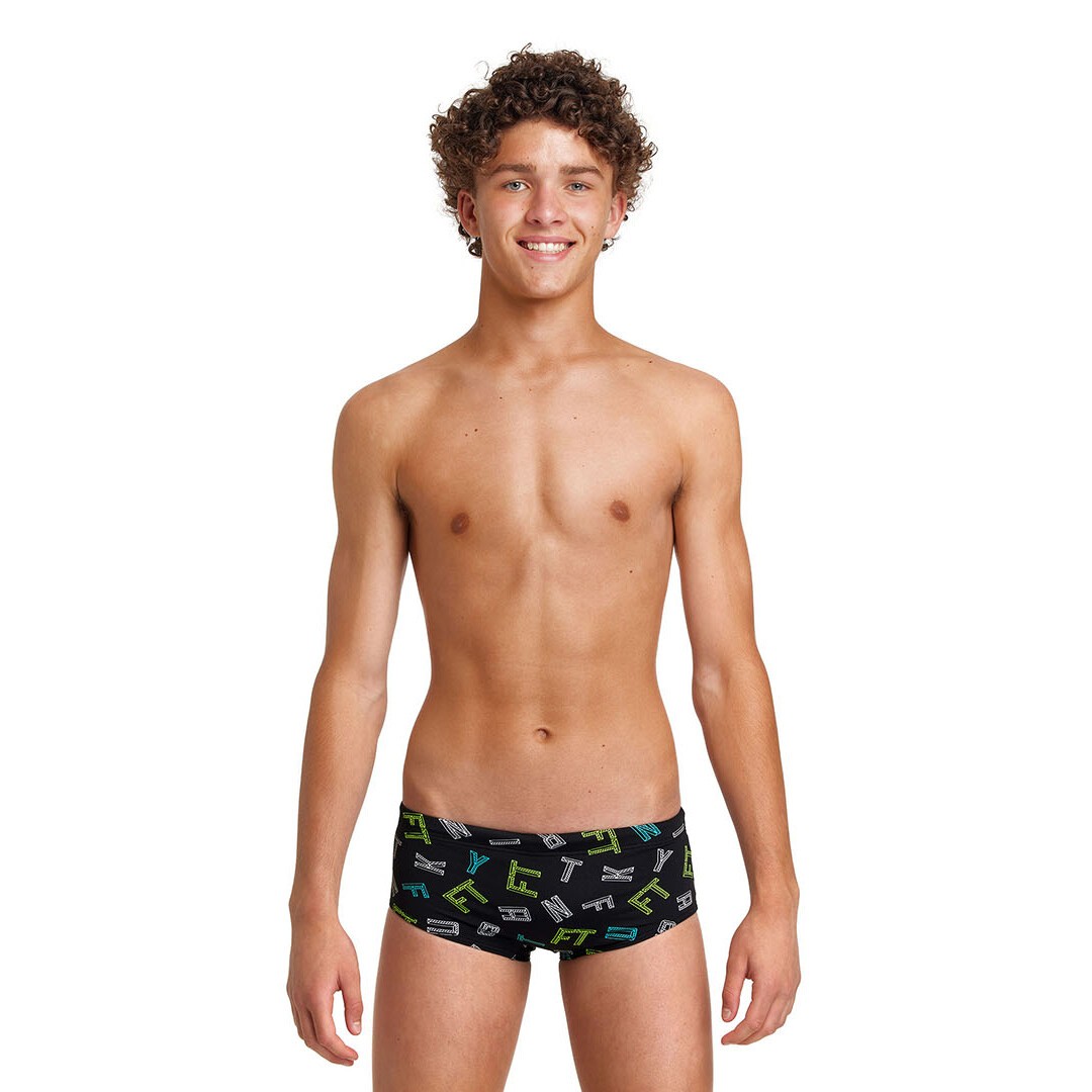 Funky swimming shorts clearance