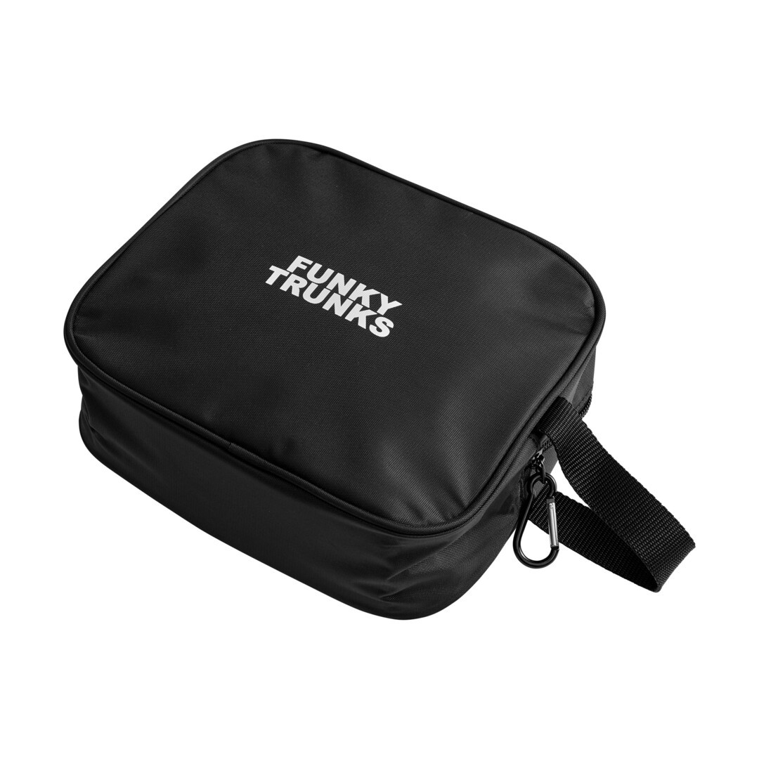 Black  Hunked Up Wash Bag