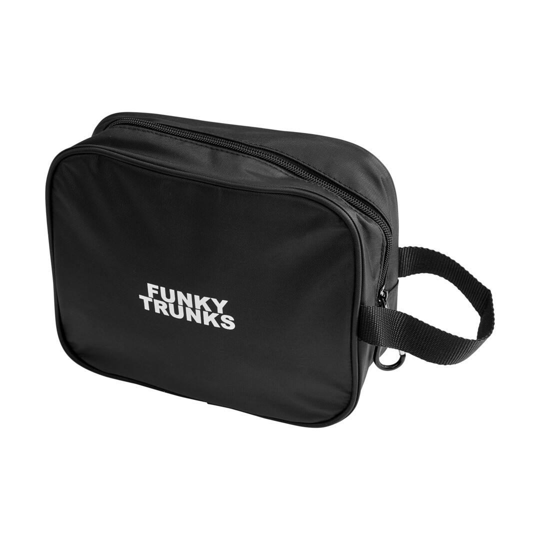 Black  Hunked Up Wash Bag