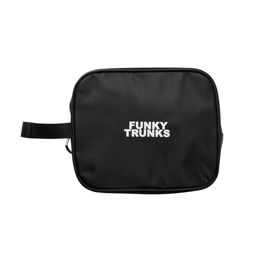 Black  Hunked Up Wash Bag