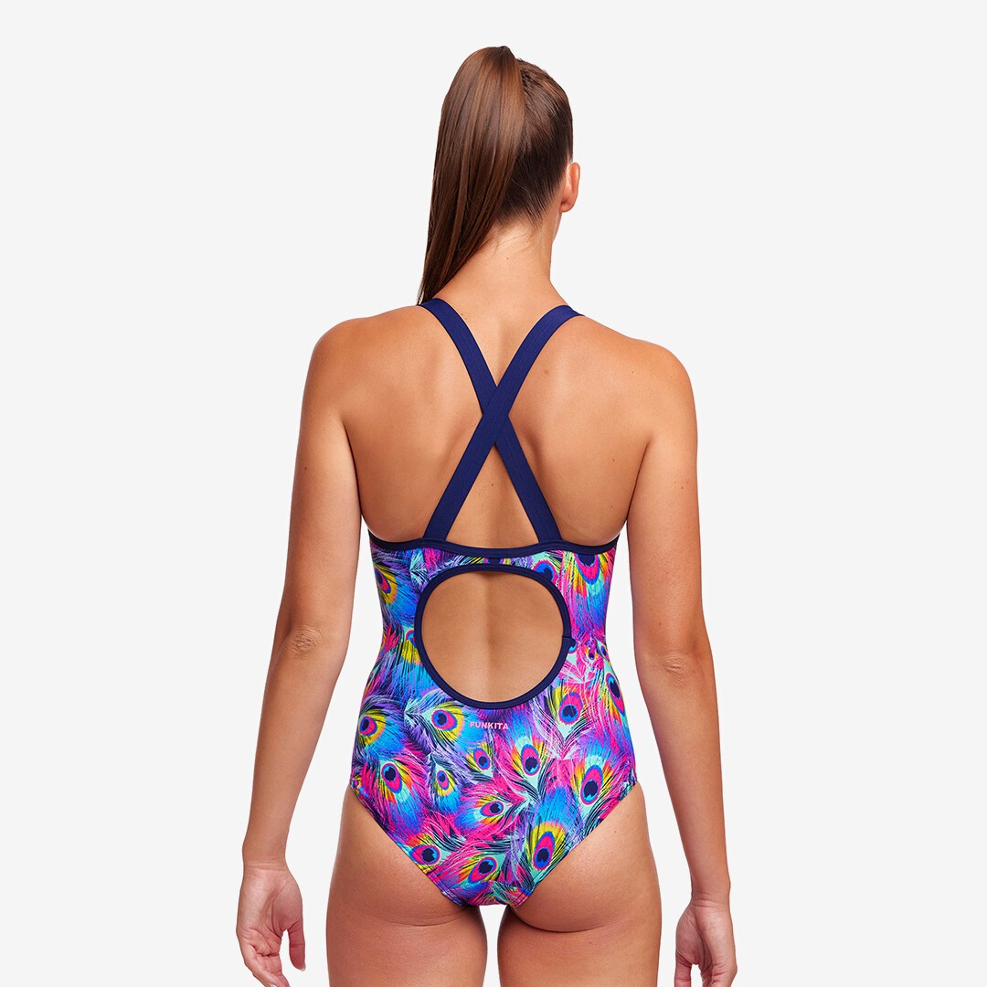 Peacock Paradise Ladies Eclipse One Piece