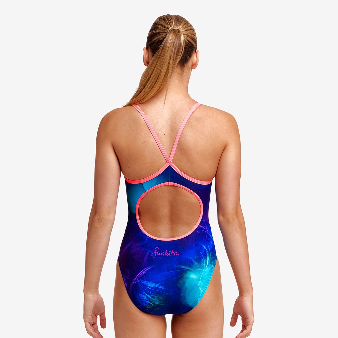 Funkita Diamond Back One Piece Fly Baby Girls Swimwear