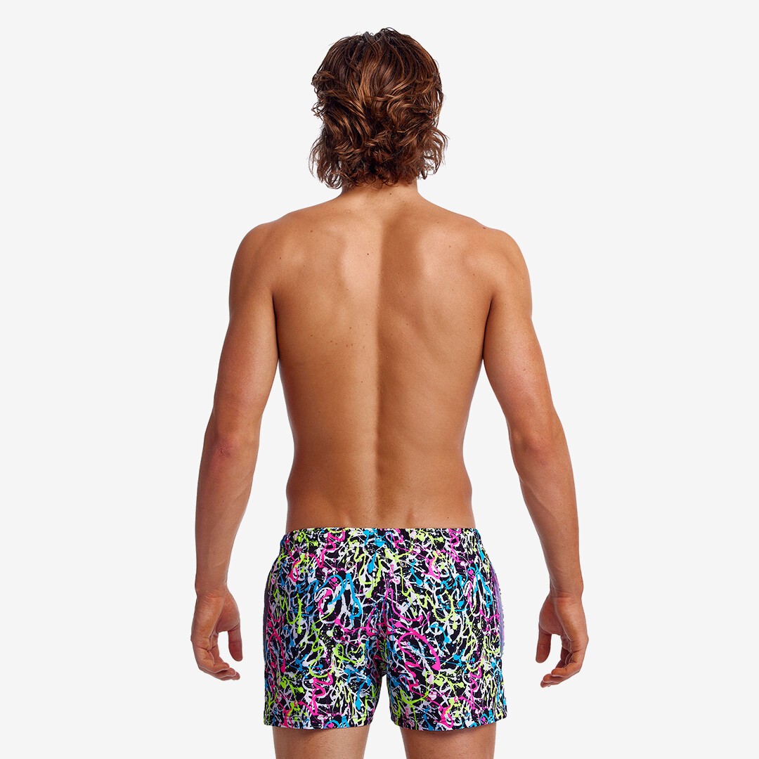 Funky Trunks Shorty Shorts Beach Short Messed Up Mens Beachwear