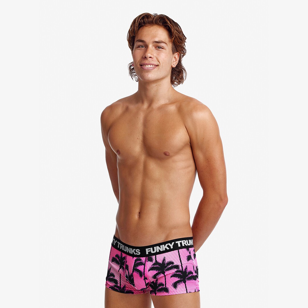 Funky Trunks Underwear Cotton Trunks Pop Palms Mens Underwear