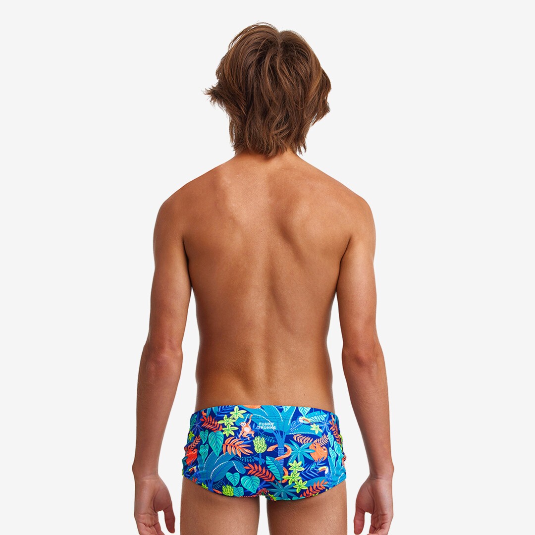 Funky Trunks Sidewinder Swim Trunks Slothed Boys Swimwear
