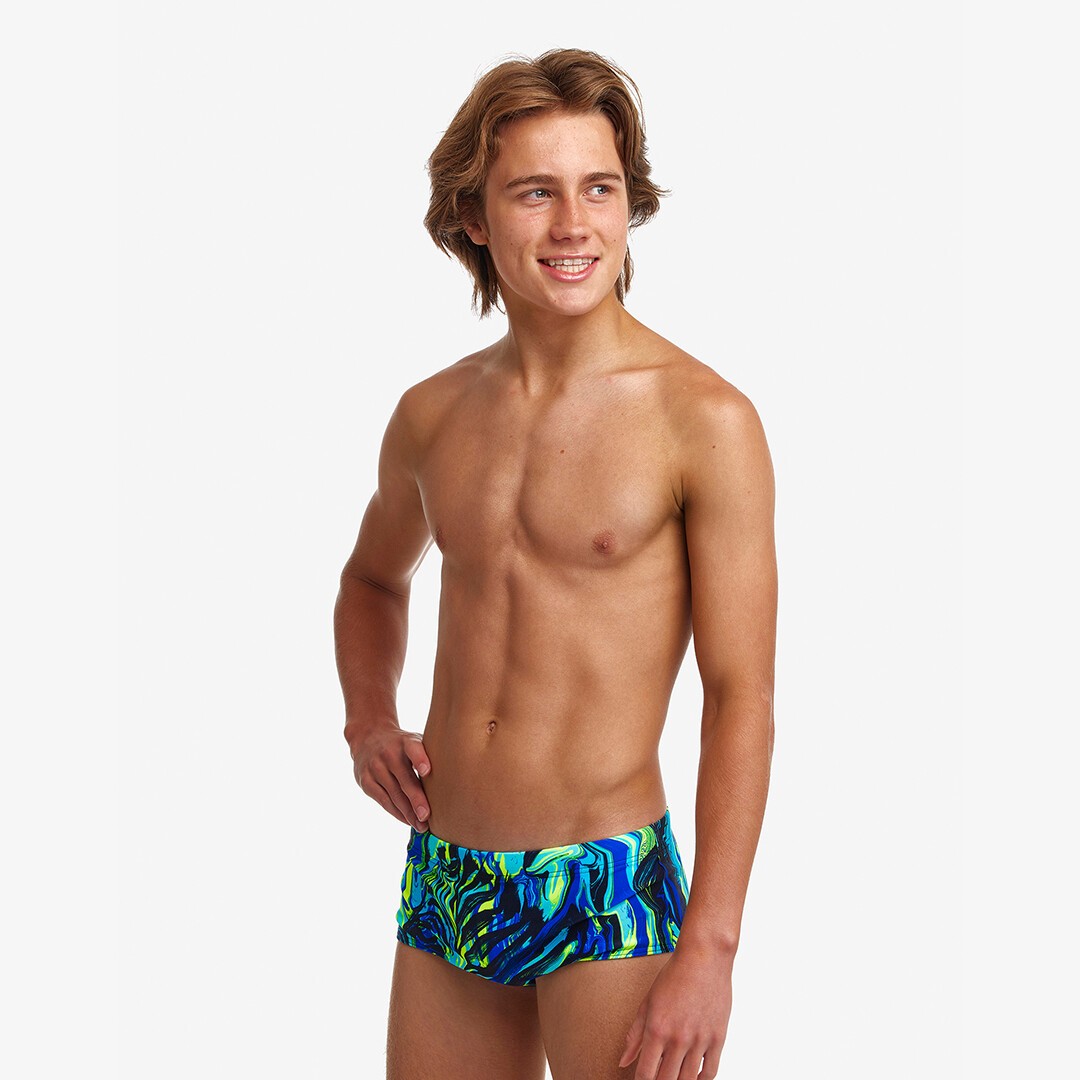Funky Trunks Sidewinder Swim Trunks Zeds Dead Boys Swimwear