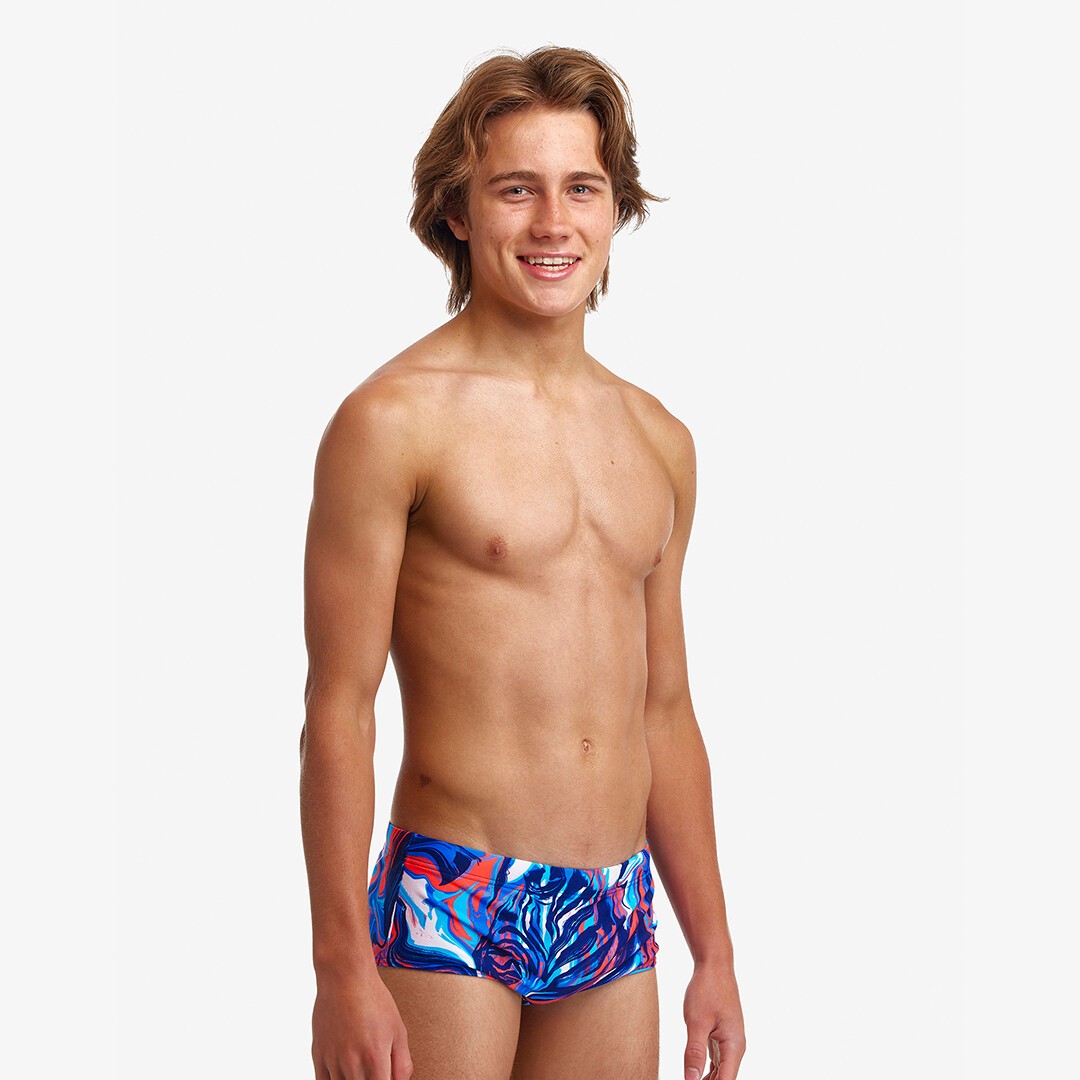 Funky Trunks Sidewinder Swim Trunks Zee Bra Boys Swimwear
