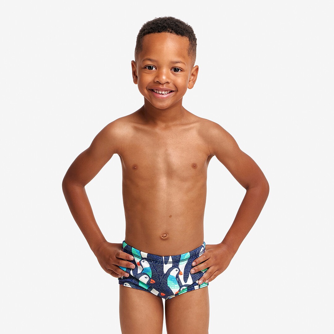 Boys top swim trunks
