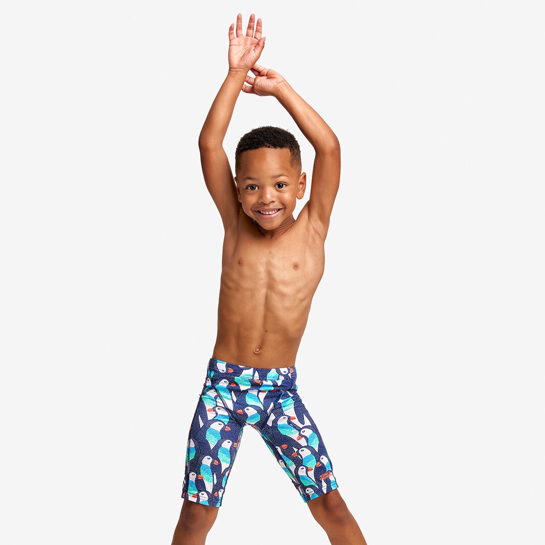 Funky Trunks Miniman Swim Jammers Pengoo Parade Toddler Boys