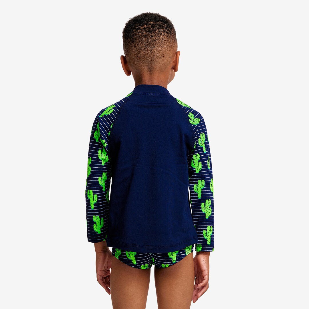 Prickly Pete Toddler Boy's Zippy Rash Vest