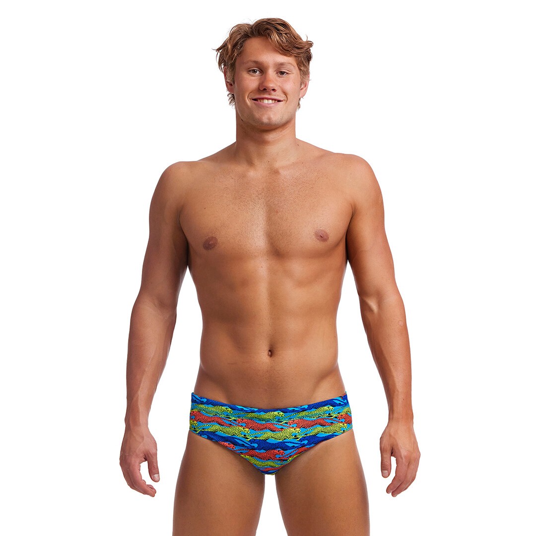 Funky Trunks Classic Swim Briefs No Cheating Mens Swimwear