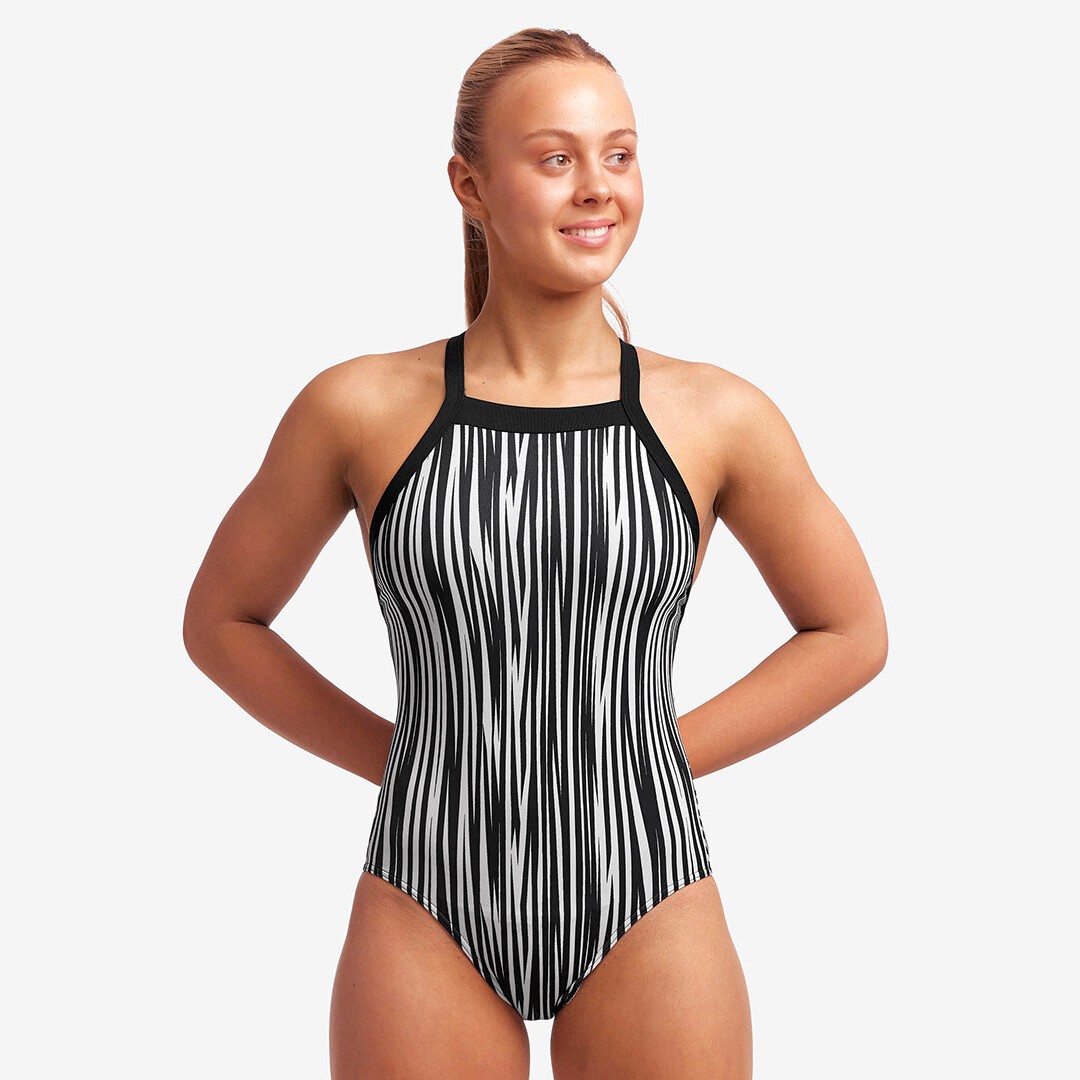 Funkita Sky Hi One Piece Stick Stack | Ladies Swimwear