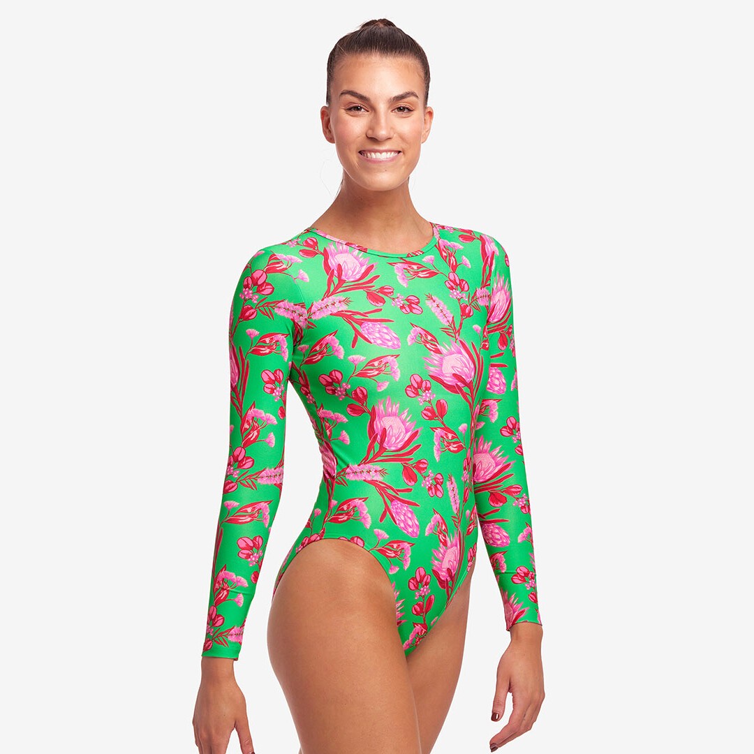 Desert Pea Ladies Long Shot One Piece