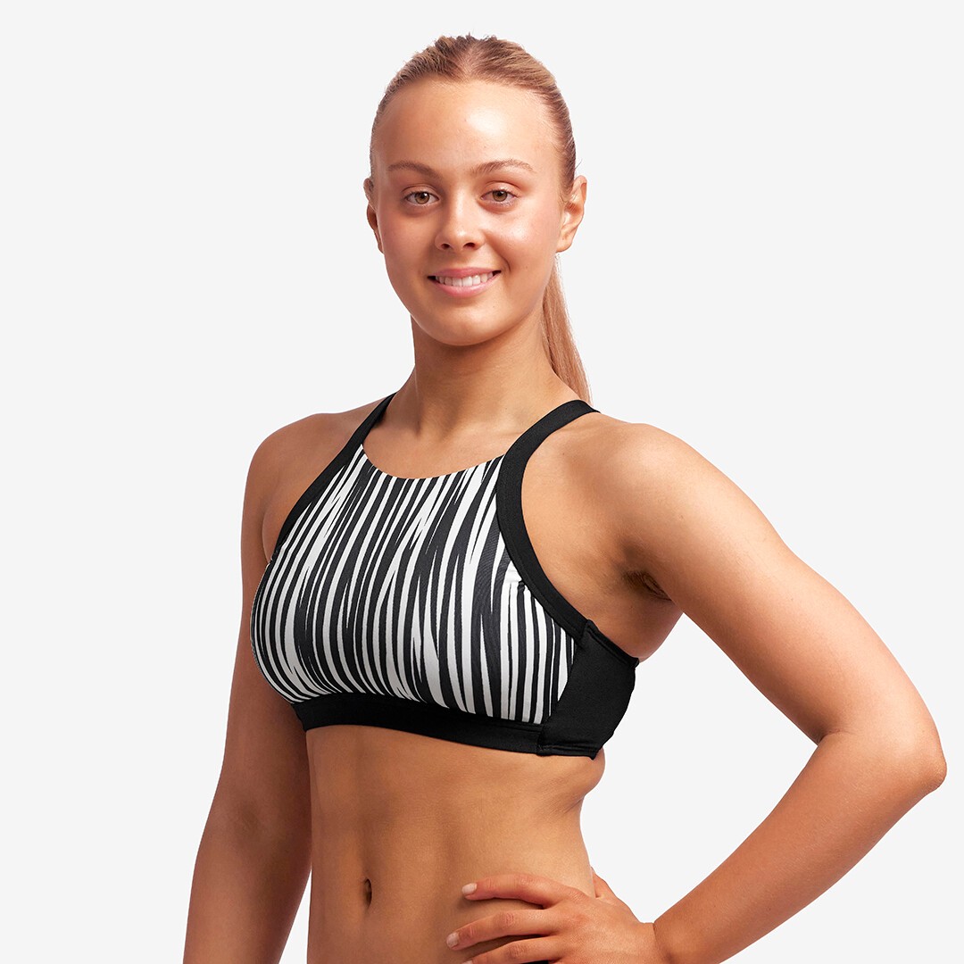 Stick Stack Ladies Hi Light Swim Top