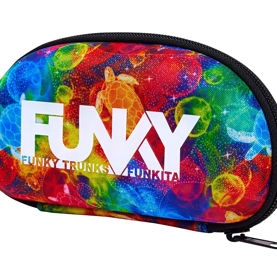Funky Case Closed Goggle Case Ocean Galaxy Swim Equipment
