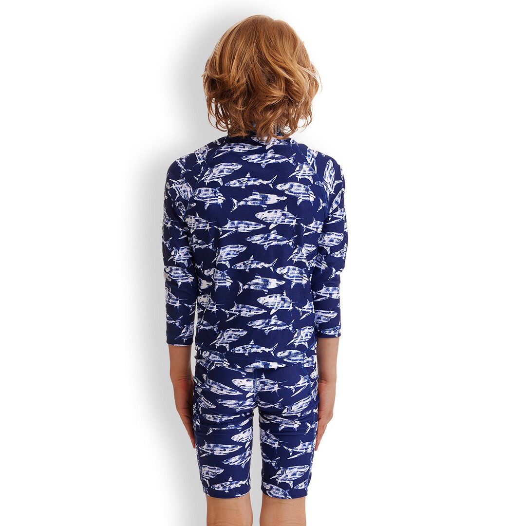Rompa Chompa Toddler Boy's Zippy Rash Vest