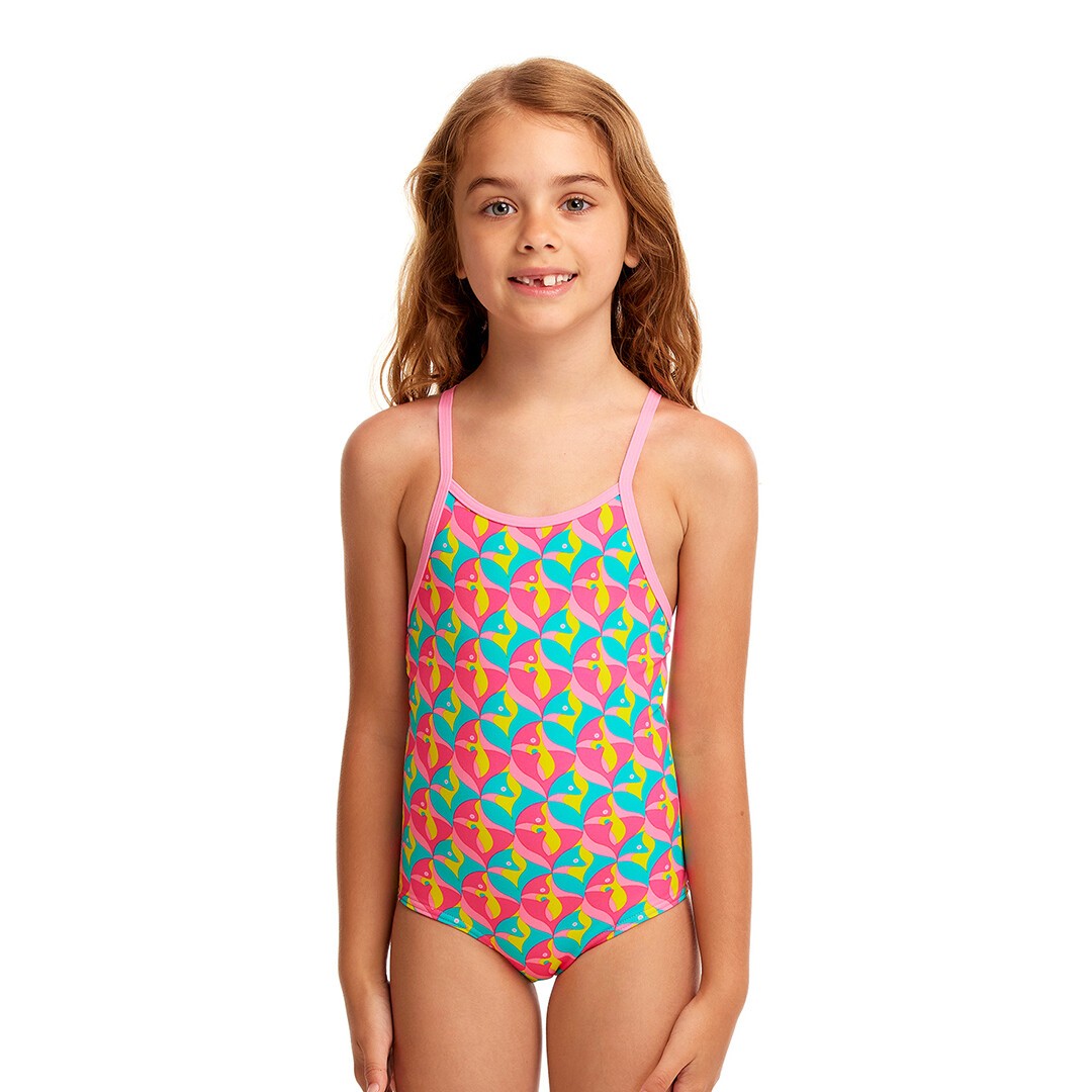 Foxy Friends Toddler Girl's Printed One Piece