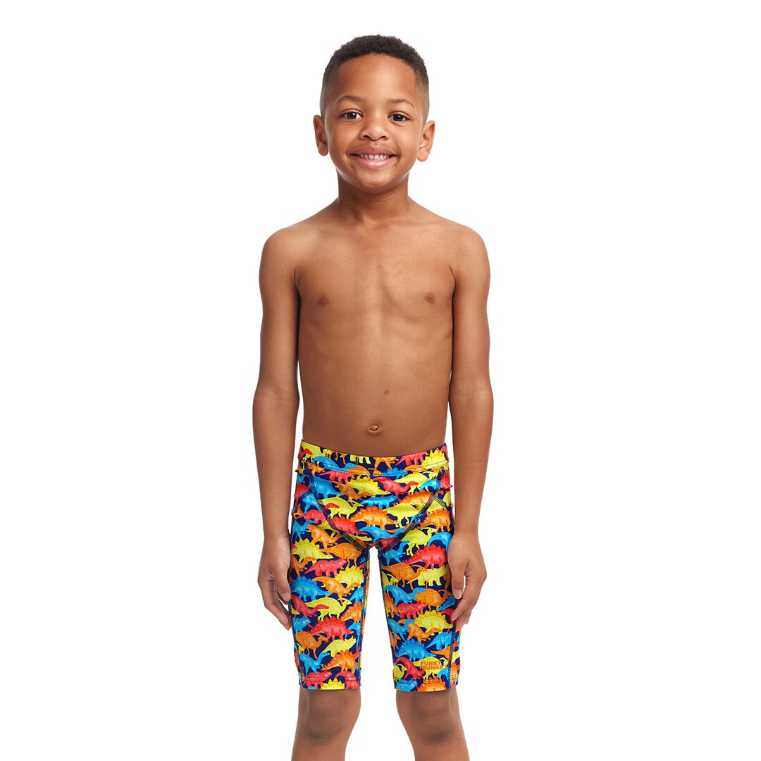 Funky Trunks Miniman Swim Jammers Swimmasaurus Toddler Boys Swimwear