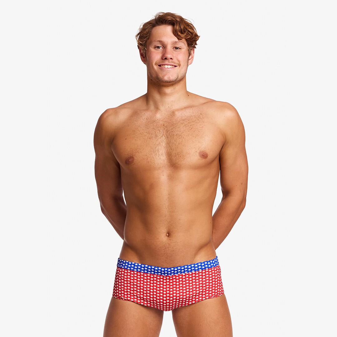 Funky Trunks Sidewinder Swim Trunks Star Power | Mens Swimwear