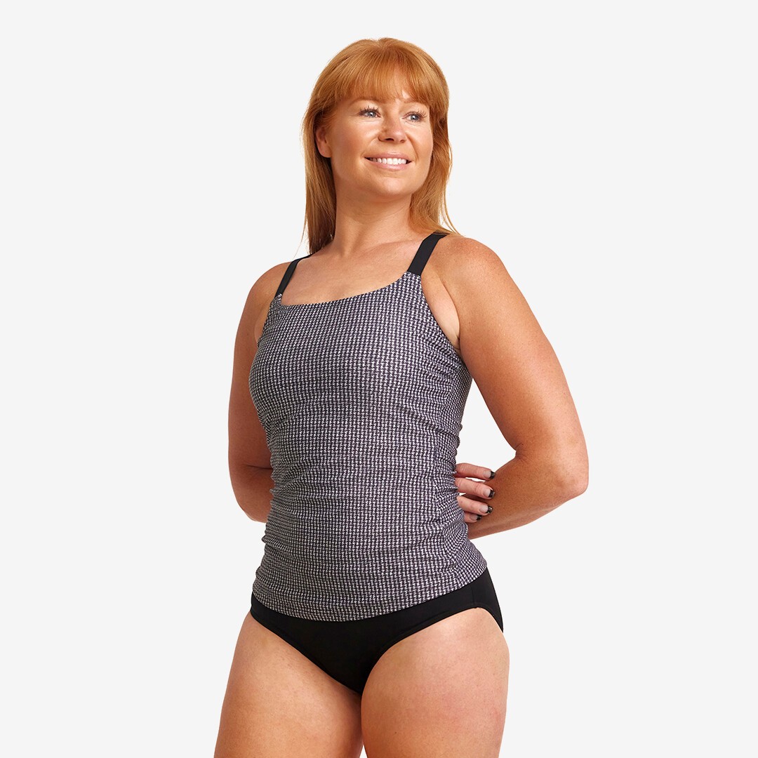 Dark Hound Ladies Scoop Neck Tankini