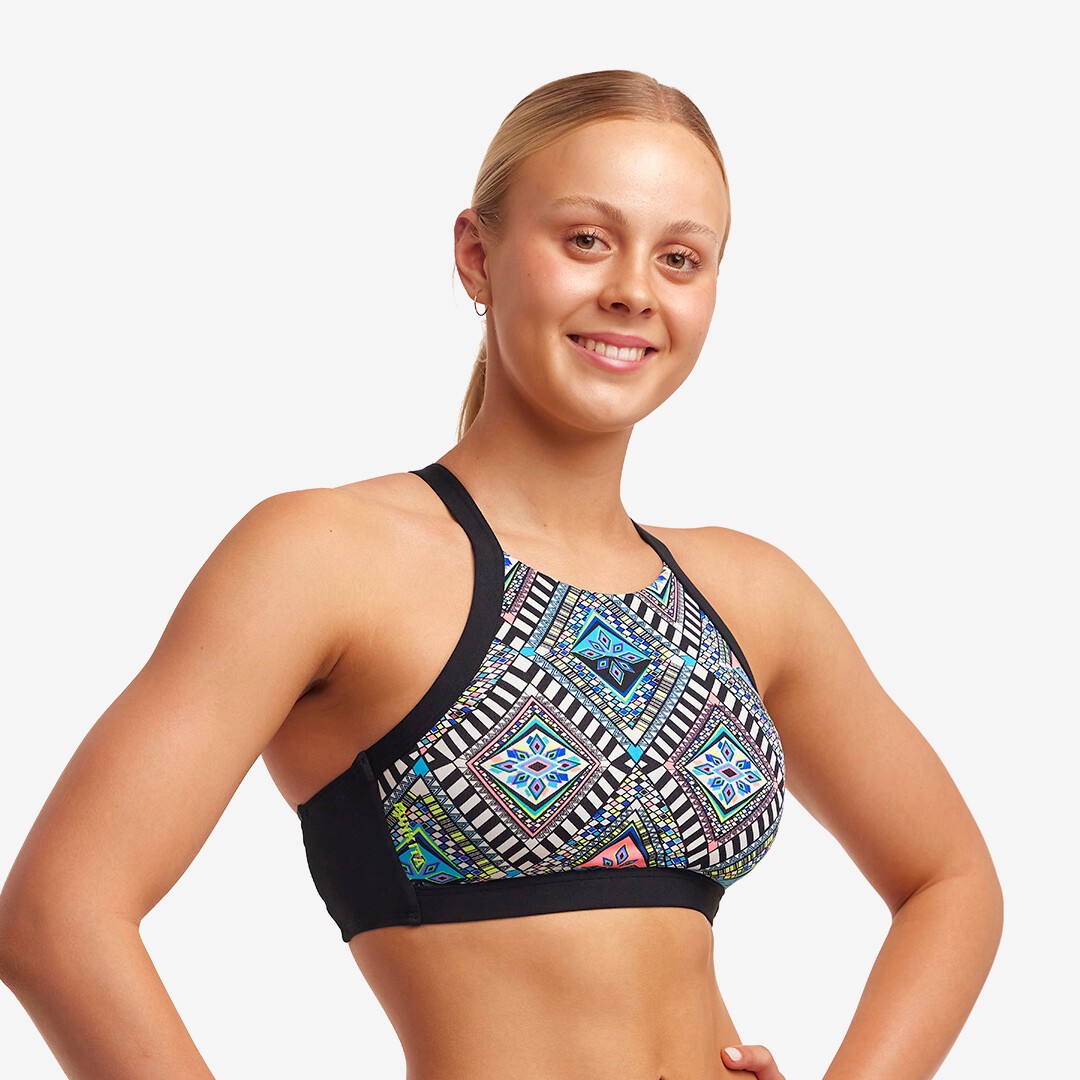 Weave Please Ladies Hi Light Swim Top
