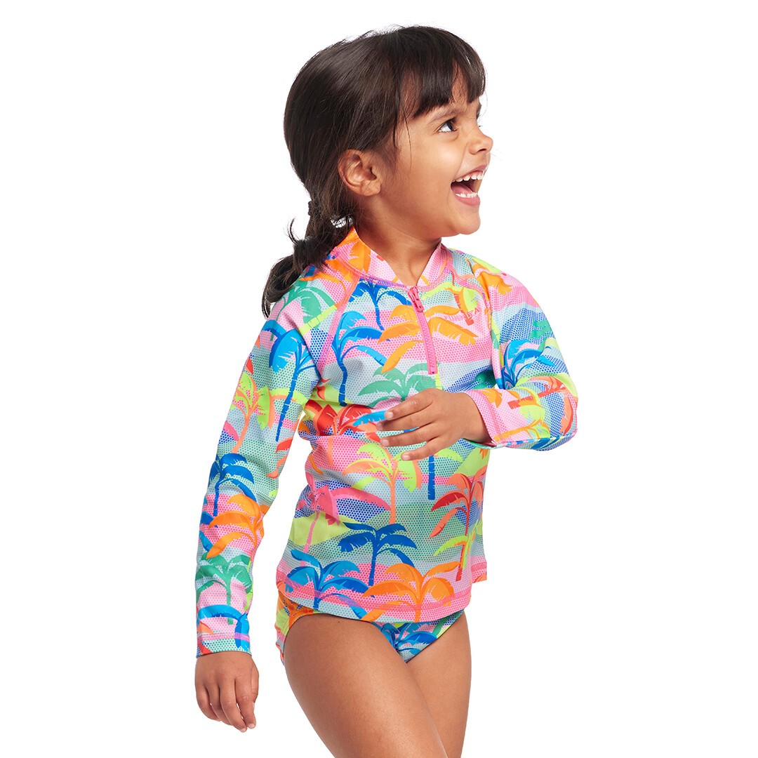 Rash guard girl swimwear on sale