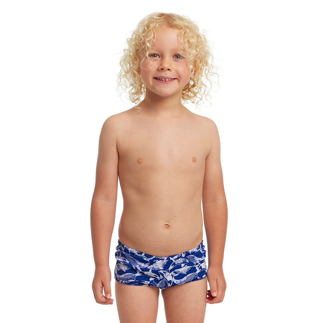 Beached Bro Toddler Boy's Printed Trunks