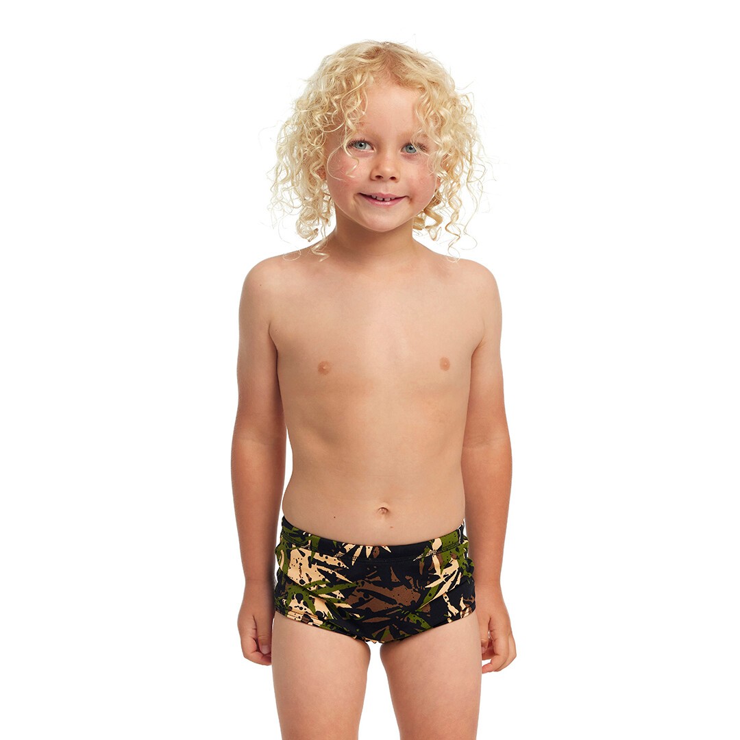 Gigi Jo Jo Toddler Boy's Printed Trunks