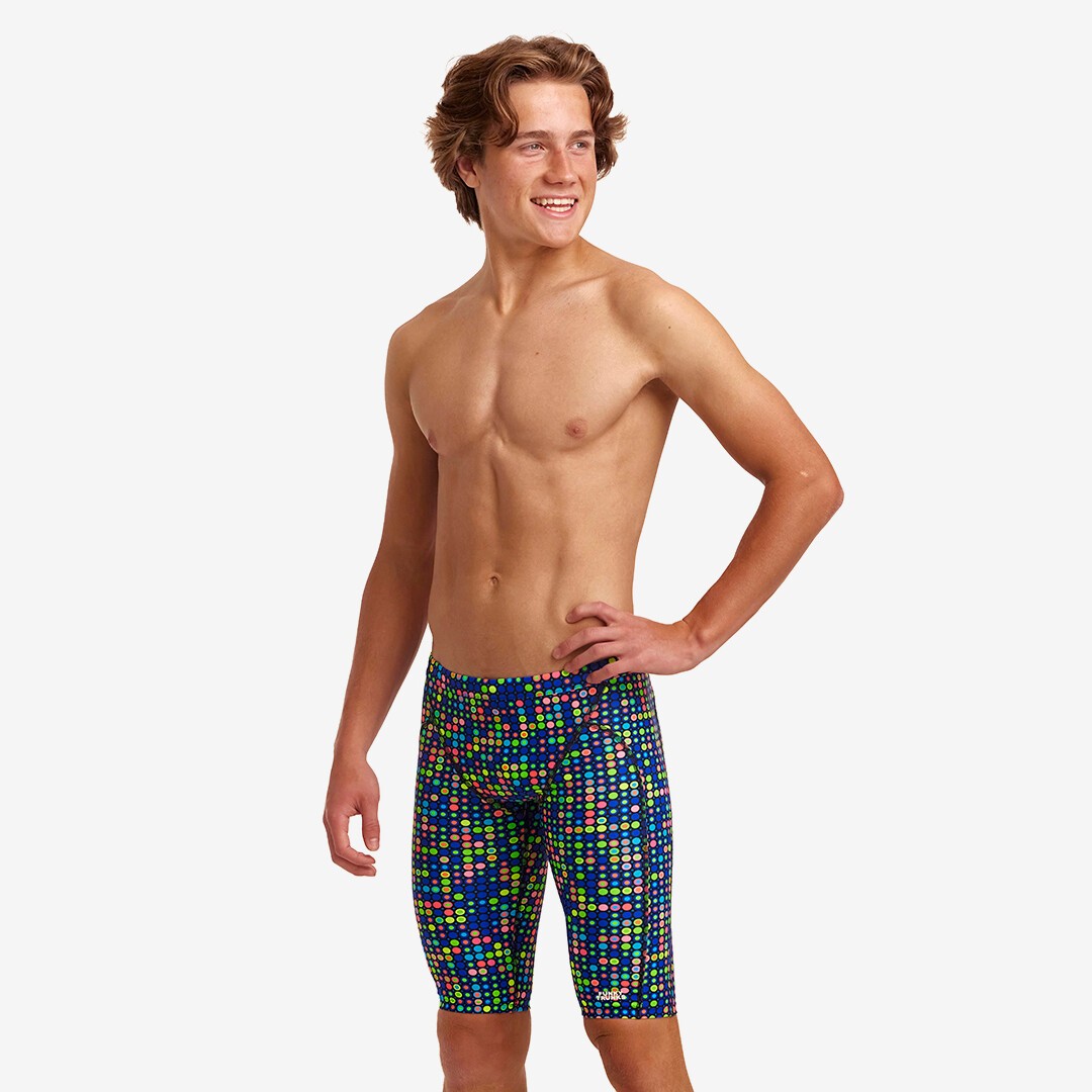 Funky Trunks Training Swim Jammers Dial A Dot | Boys Swimwear