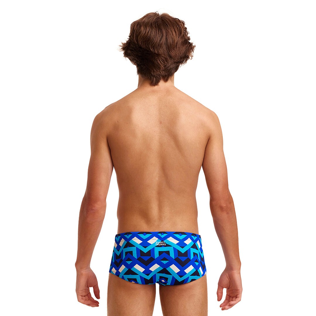 Kanu Surf Costume Intero Da Bagno Per Ragazzi | Stampato Vertigo Geo, Asciugatura Rapida