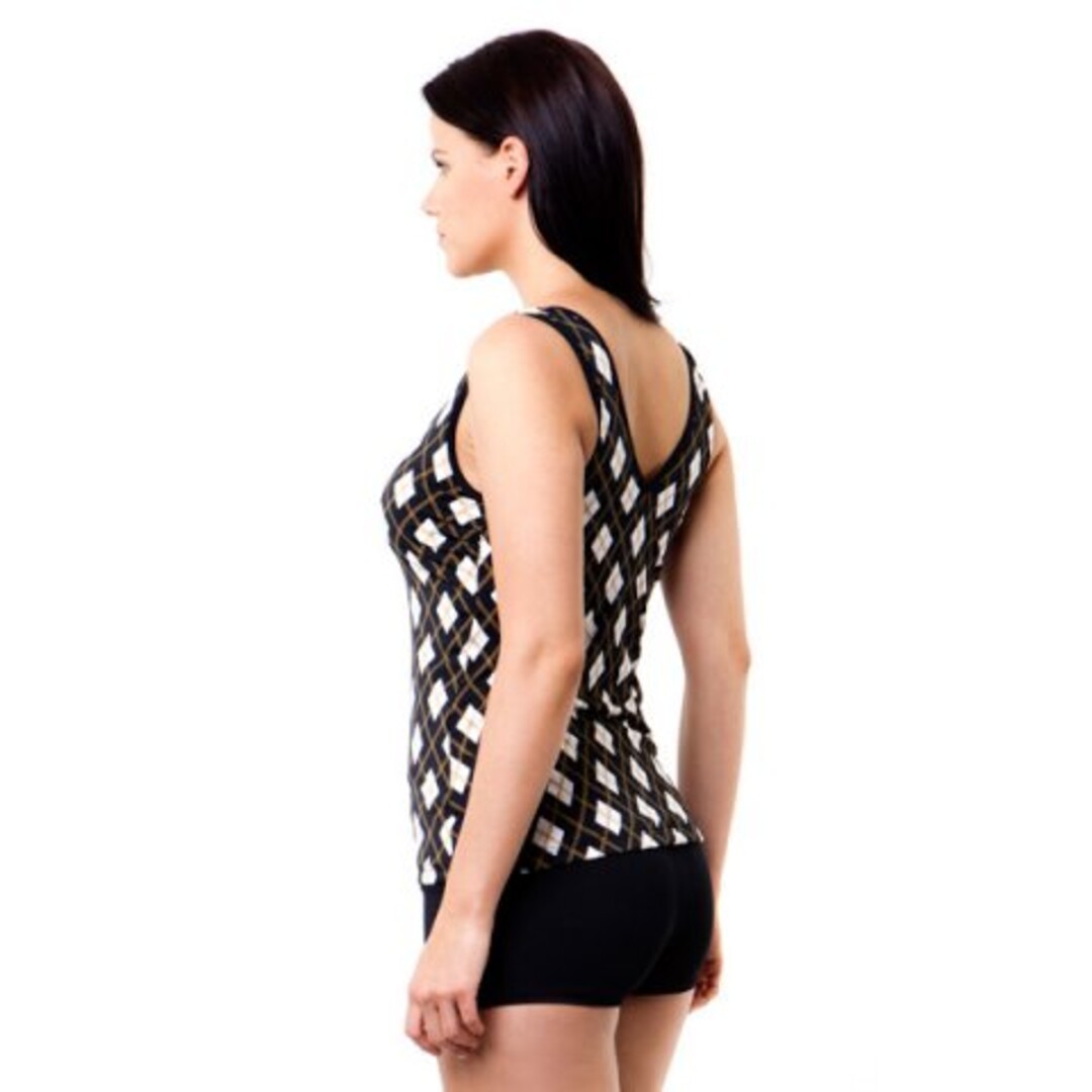Royal Ascot Ladies Zip Front Tankini