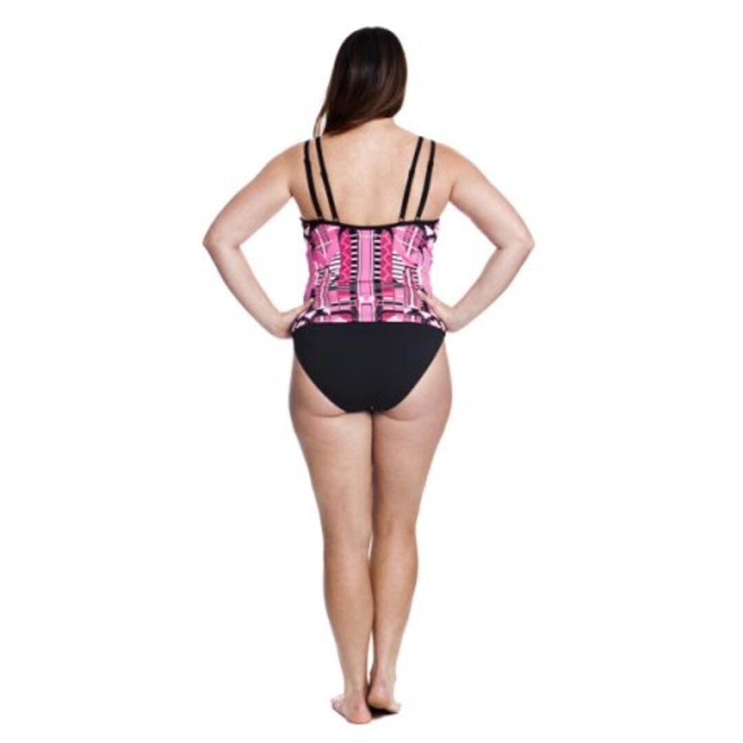 Empire Rose Ladies Split Strap Tankini