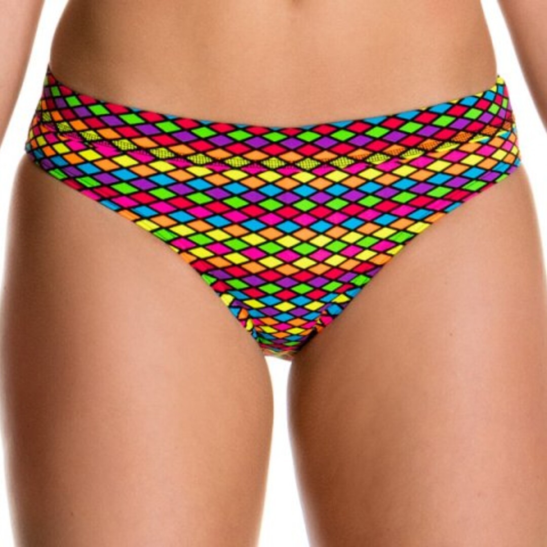 Colour Cubes Ladies Sports Brief