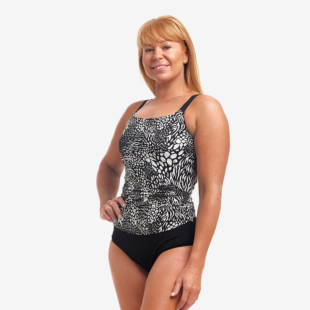 Night Hunter Ladies Scoop Neck Tankini