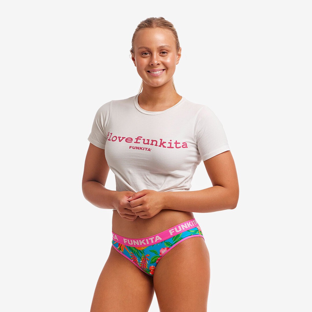 Blue Hawaii Ladies Underwear Brief