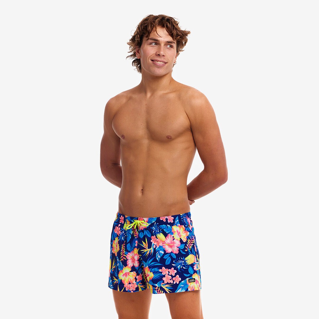 Funky Trunks Shorty Shorts Beach Short In Bloom | Mens Beachwear