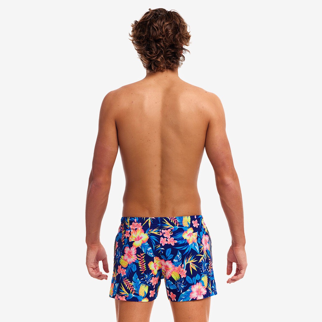 Funky Trunks Shorty Shorts Beach Short In Bloom Mens Beachwear