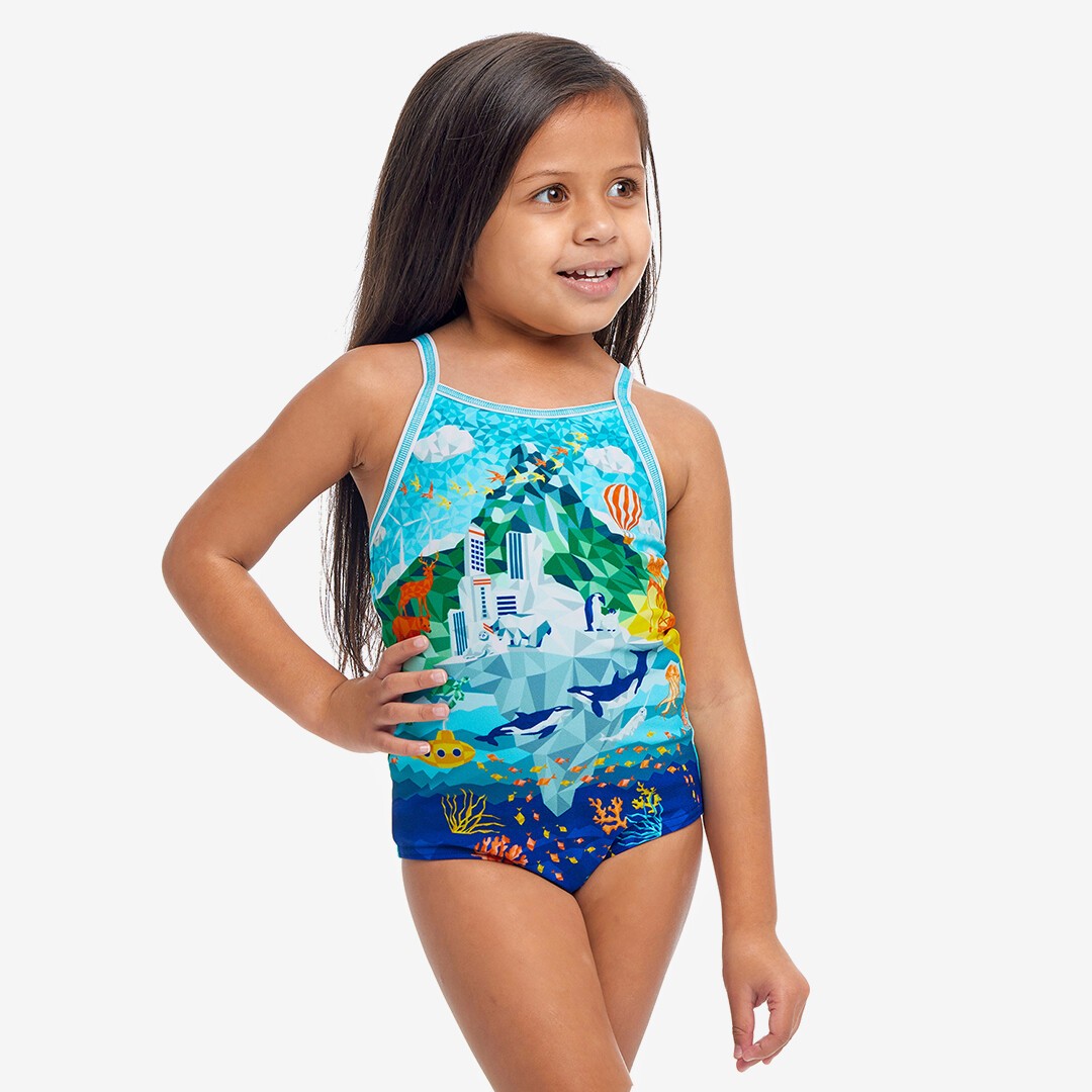 Wildermess Toddler Girl's Printed One Piece
