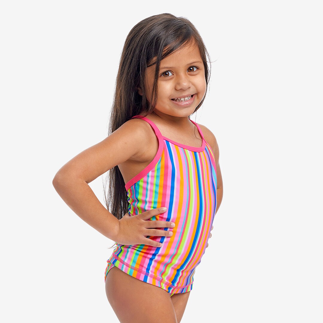 Join The Line Toddler Girl's Swim Steady Tankini & Brief