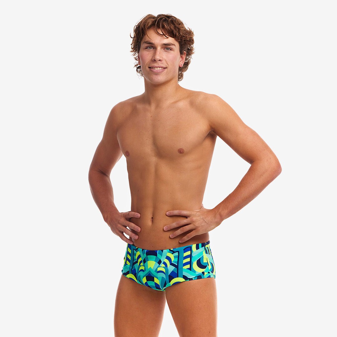 Funky Trunks Sidewinder Swim Trunks Cirque du Swim Mens Swimwear