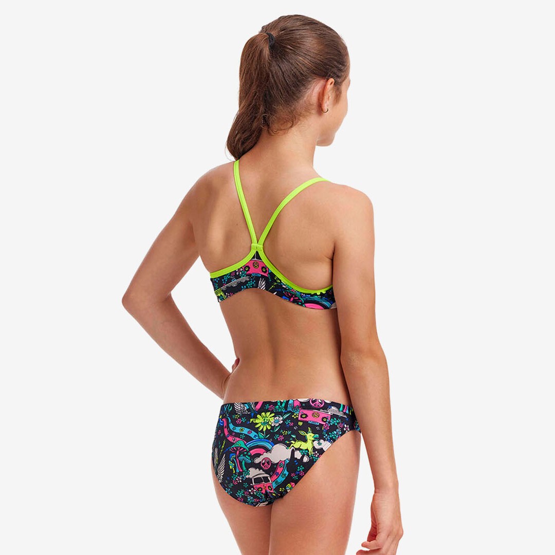Hippy Dippy Girl's Racerback Two Piece