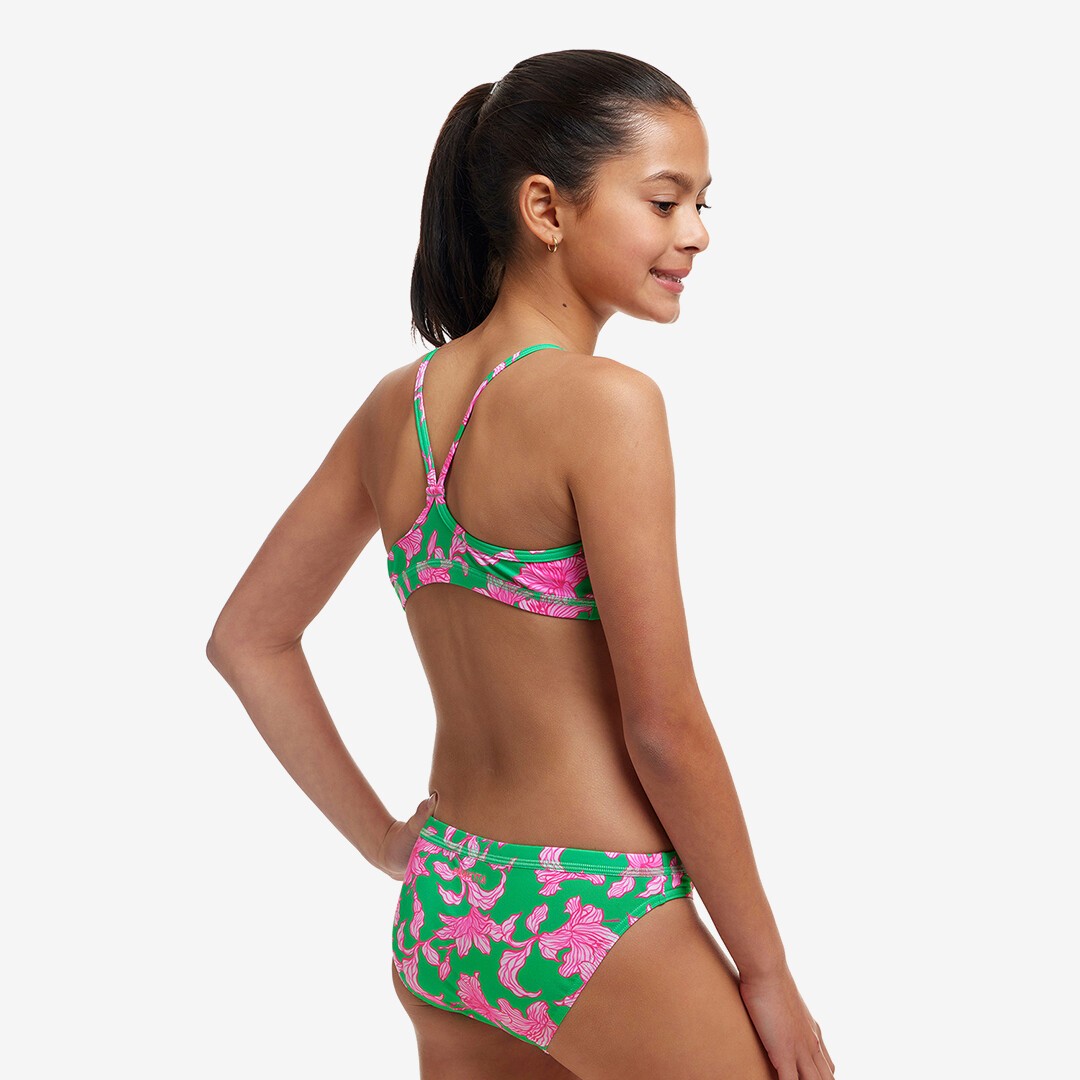 Blossom Fly Girl's Racerback Two Piece