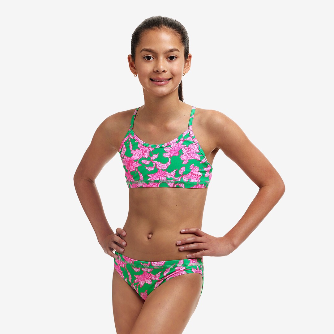 Girls swimwear two piece discount