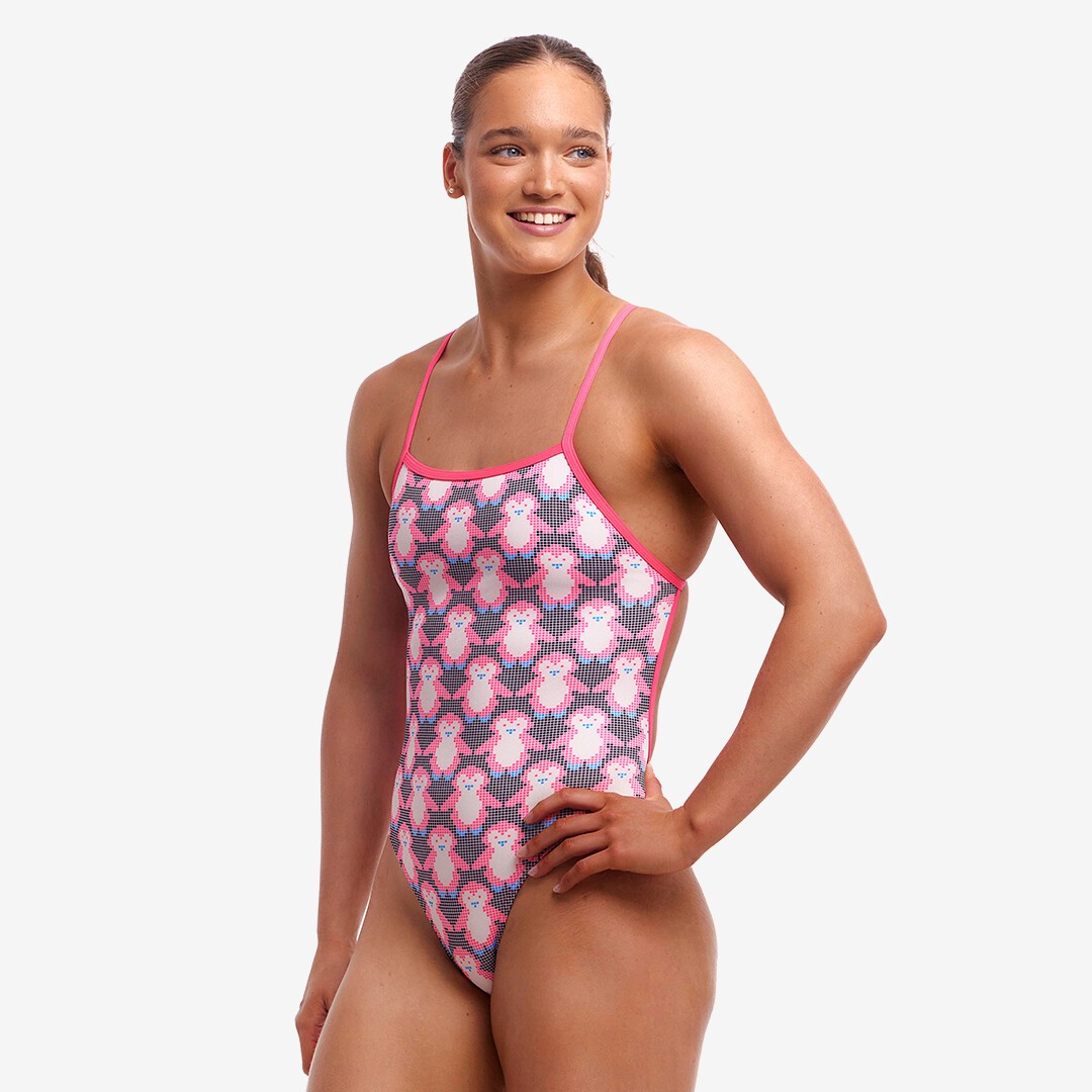 Women's swimsuit looks like man outlet