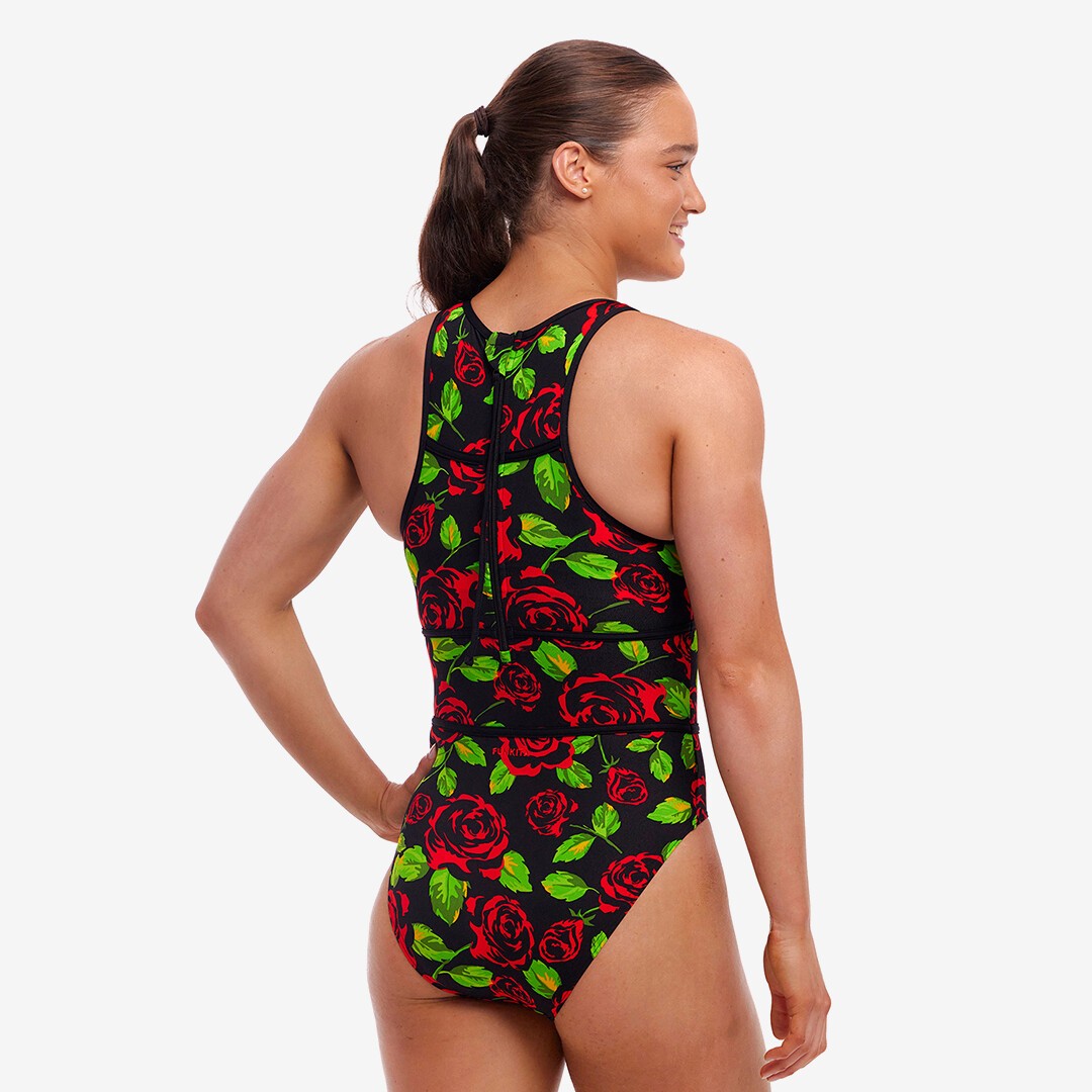 Black Rose Ladies Hi Flyer One Piece
